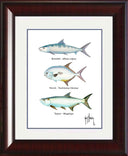 "Inshore Slam Species" Grande Mini Print