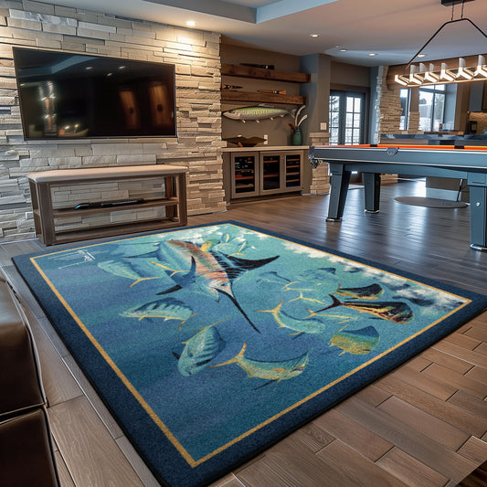 Log Jam Area Rug