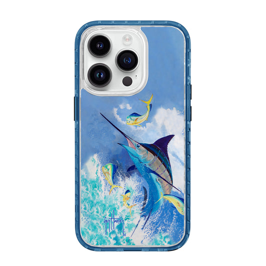 iPhone 15 Models - Magnitude Blue Commocean Phone Case View 1