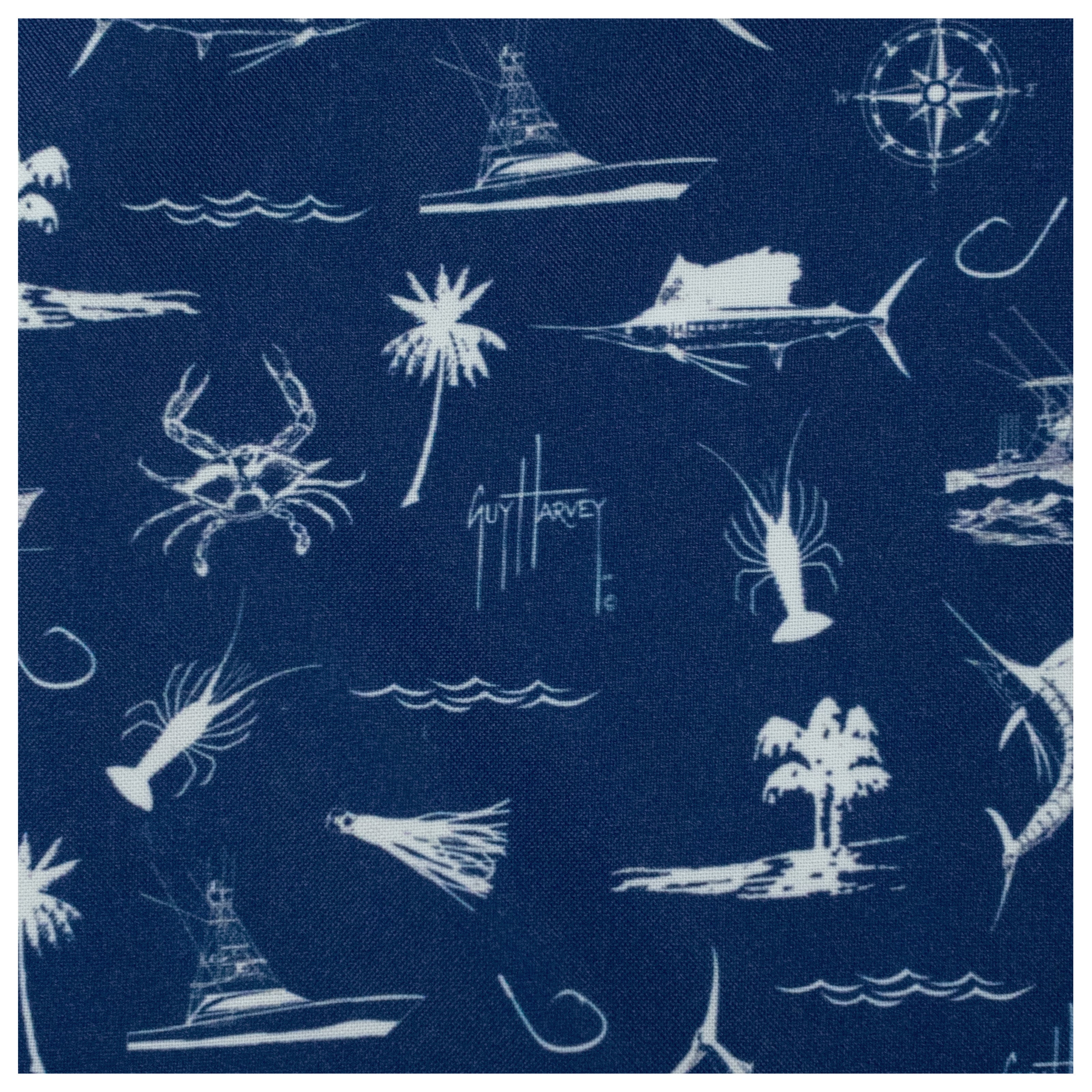 Mariner Fishing Shirt - Maritime Motif