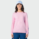 Women's Marlin Air Sun Protection Crew - Pink