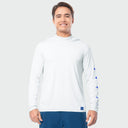 Men's Marlin Air Sun Protection Hood - Bright White