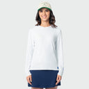 Women's Marlin Air Sun Protection Hood - Bright White