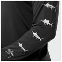 Men's Marlin Air Sun Protection Hood - Caviar