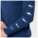 Men's Marlin Air Sun Protection Hood - Estate Blue