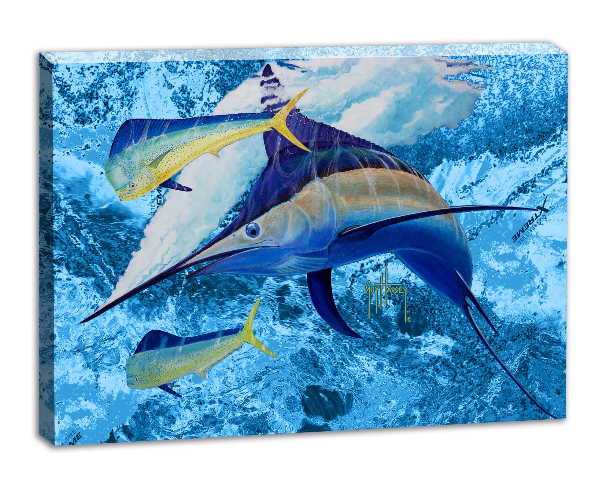 Realtree Xtreme Marlin Mahi Small Canvas Art View 1