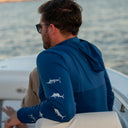 Men's Marlin Air Sun Protection Hood - Estate Blue