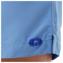 Men's Light Blue Solid 7" Swim Trunks