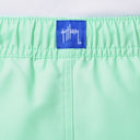 Men's Light Green Solid 7" Swim Trunks