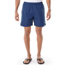 Men's Navy Solid 7" Swim Trunks