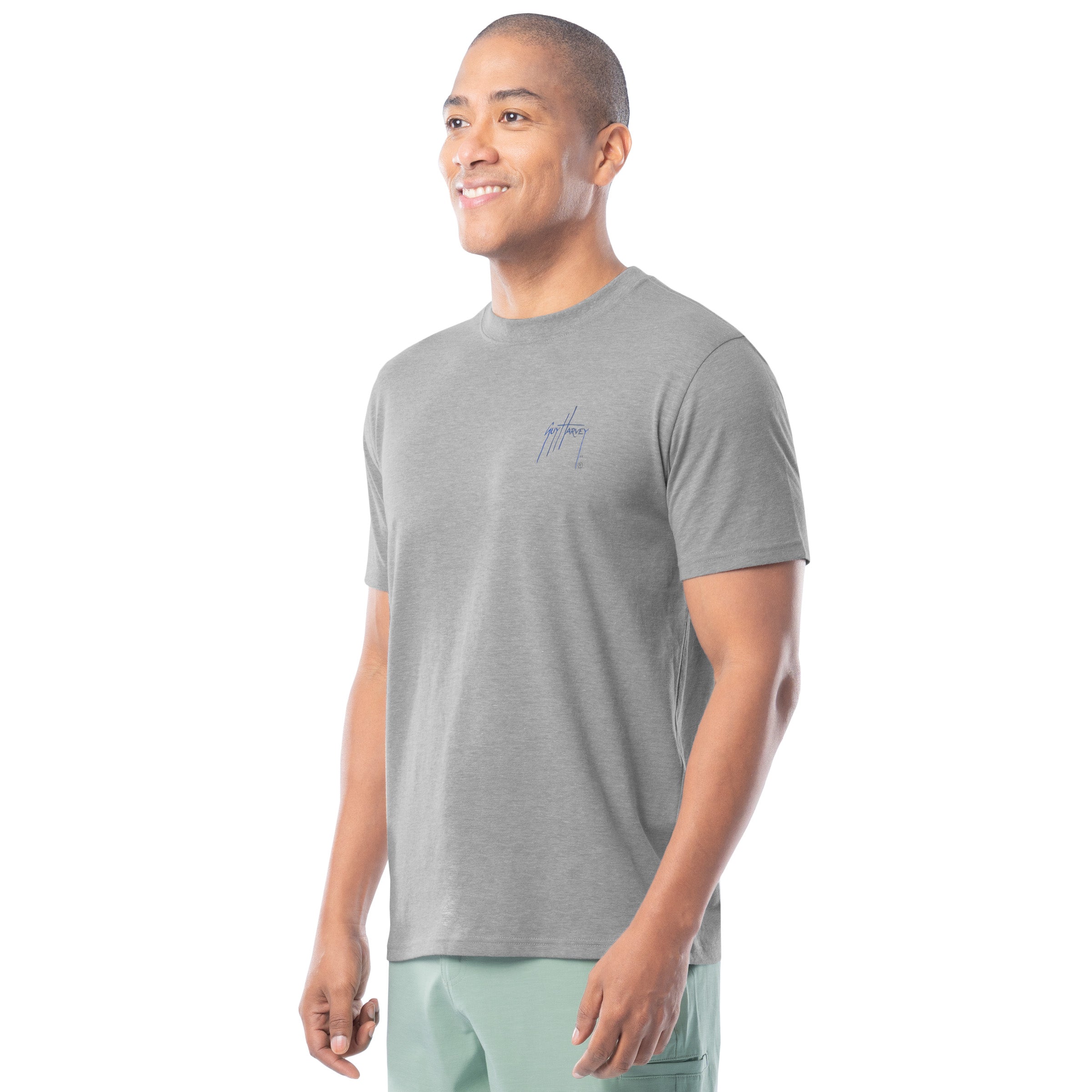 Men's Sail Crosshatch Lightweight Tee