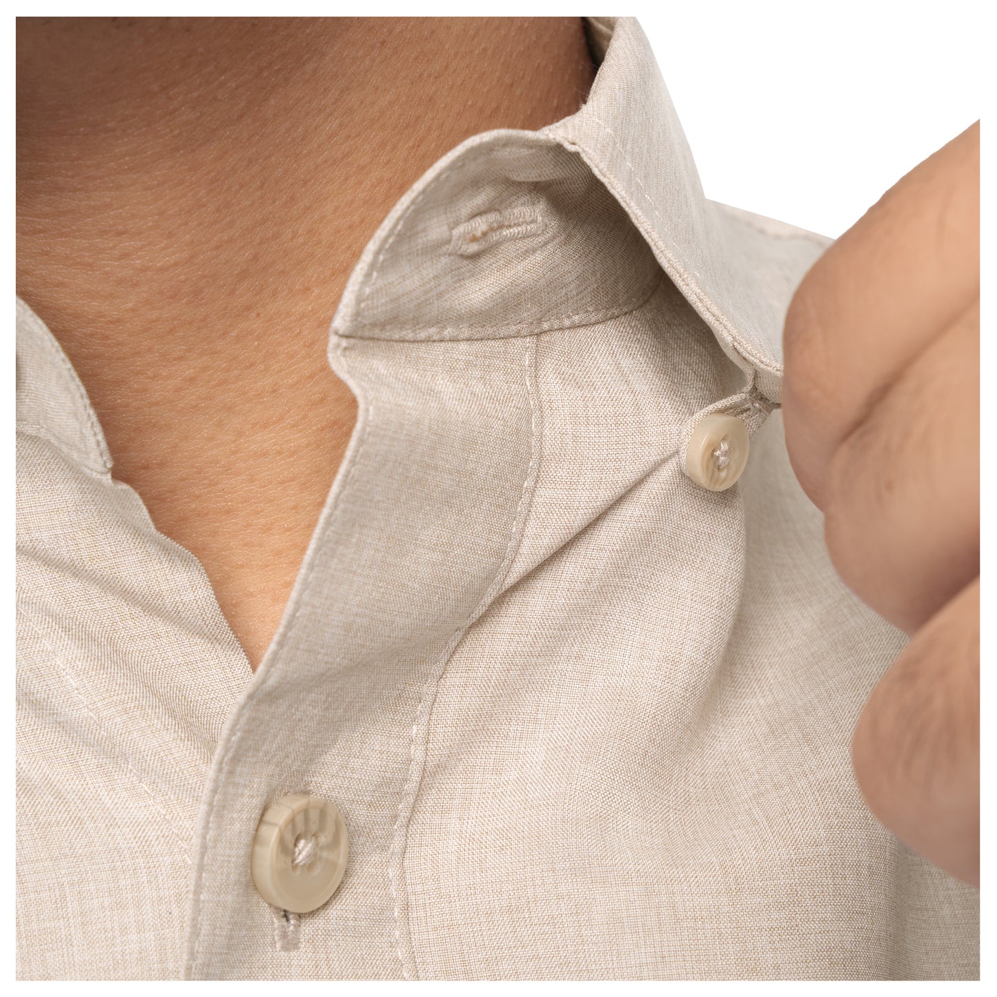 Men's Short Sleeve Heather Textured Performance Fishing Shirt