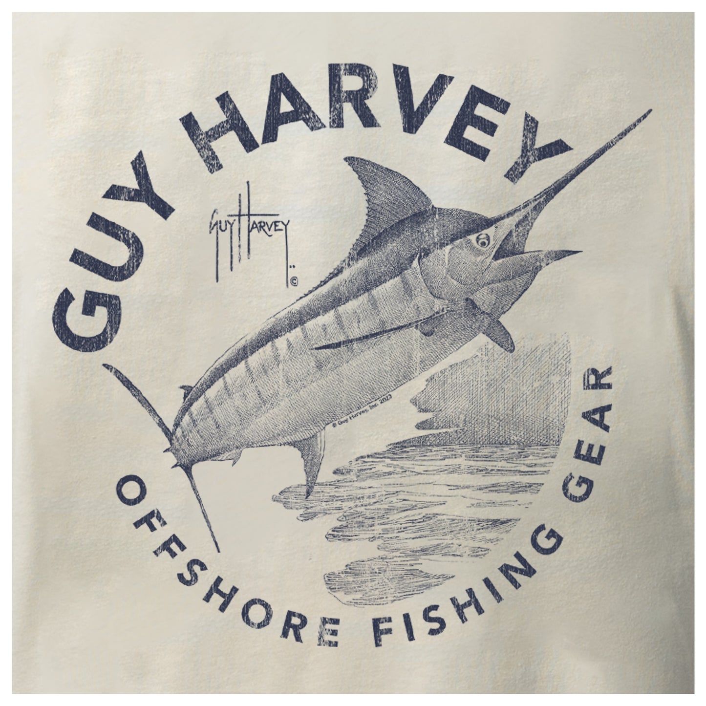 Men's Core Stencil Lightweight Pocket Tee