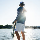 Men's Marlin Air Sun Protection Crew - Estate Blue