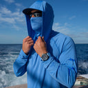 Men's Marlin Air Sun Protection Gaiter Hood - Marina