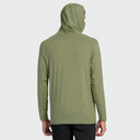 Men's Marlin Air Sun Protection Gaiter Hood - Oil Green