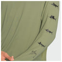 Men's Marlin Air Sun Protection Gaiter Hood - Oil Green