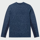 Guy Harvey Mens Marlin Air Sun Protection Top in a topographical print in navy blue