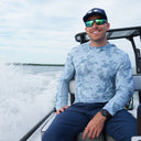 Men's Marlin Air Sun Protection Printed Hood - Mallard Camo