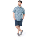 Mariner Fishing Shirt - Nautical Palms