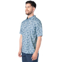 Mariner Fishing Shirt - Nautical Palms