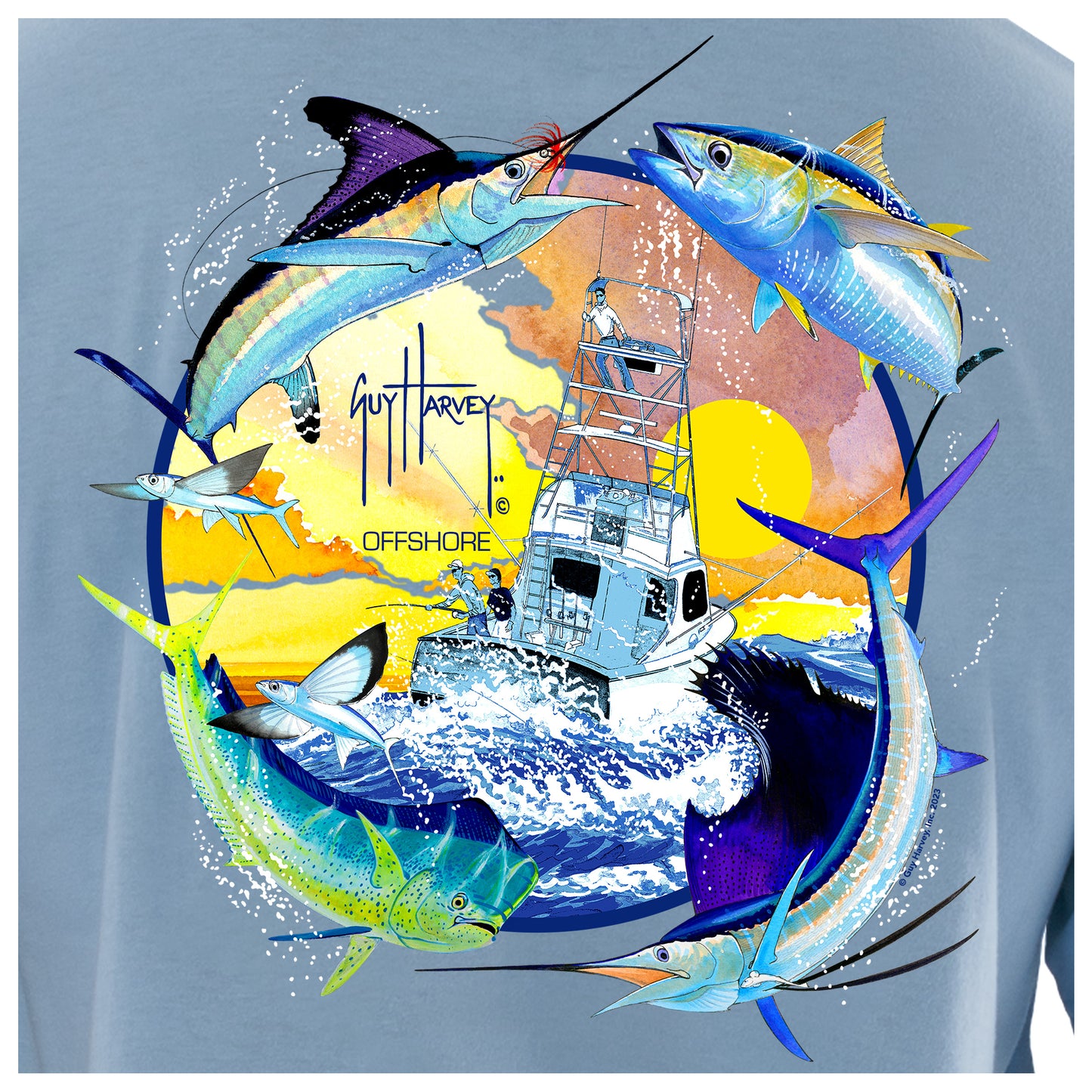 Men's Open Ocean Lightweight Pocket Tee