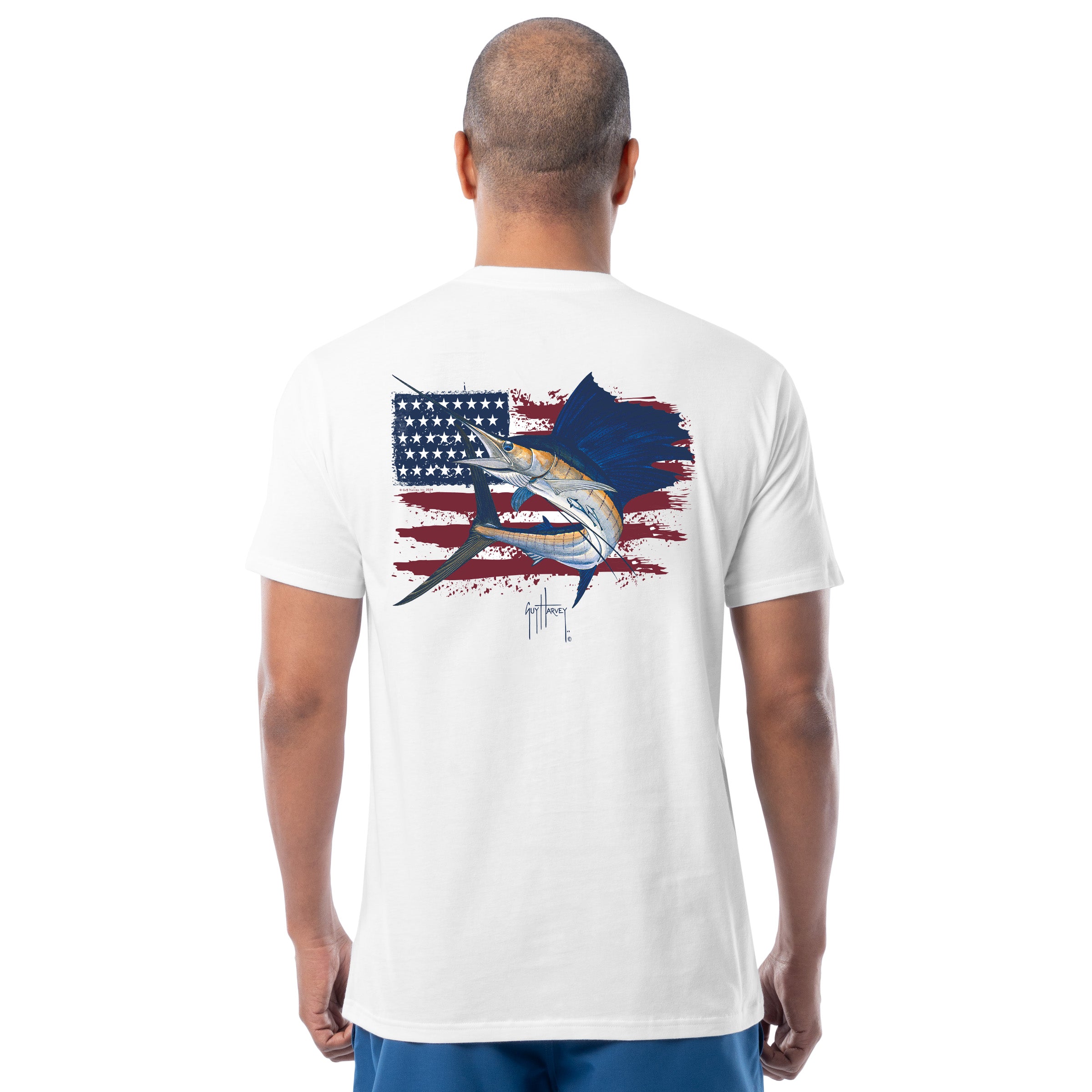 Men's Sail USA Lightweight Pocket Tee