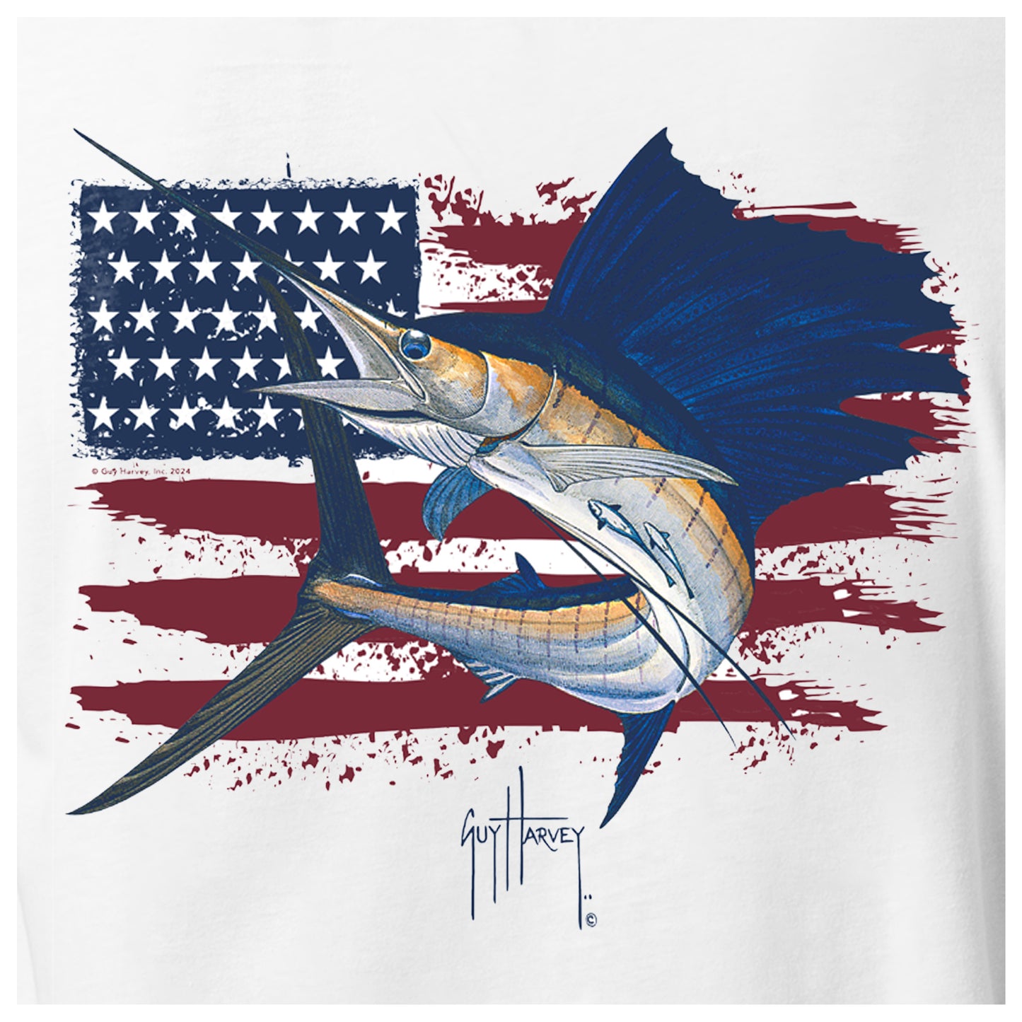 Men's Sail USA Lightweight Pocket Tee