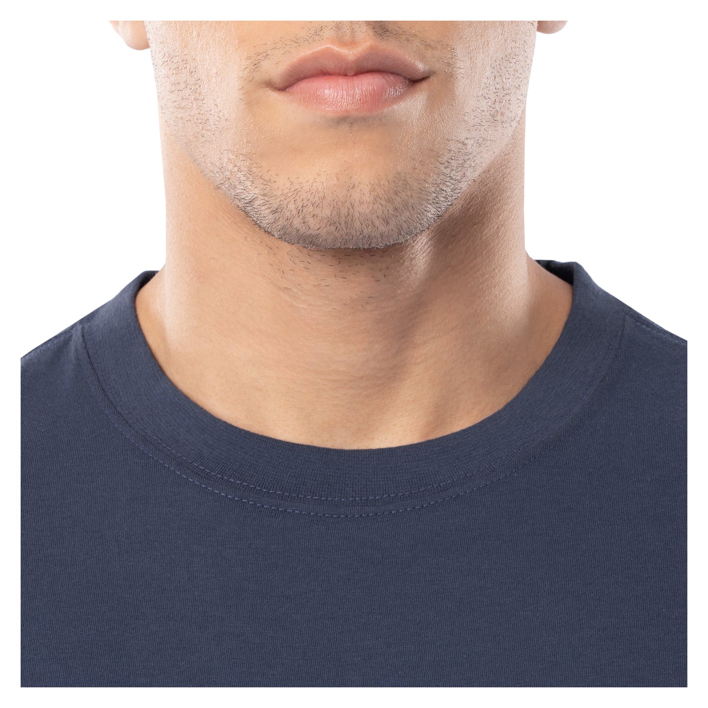 Men's Sketchy Blue Lightweight Pocket Tee