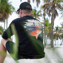 OG Long Sleeve Pocket Tee - Redfish Tailing