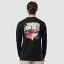 OG Long Sleeve Pocket Tee - Redfish Tailing