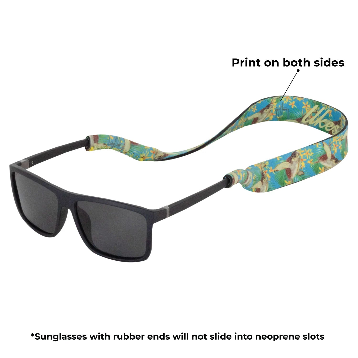 Custom Neoprene Glasses Strap Personalized Eyewear Retainer Floating Sunglasses Custom Neoprene Glasses Strap Personalized Eyewear Retainer Floating Sunglasses