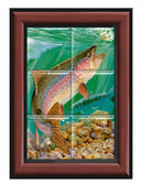 "Rainbow Country" Tile Art