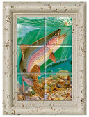 "Rainbow Country" Tile Art