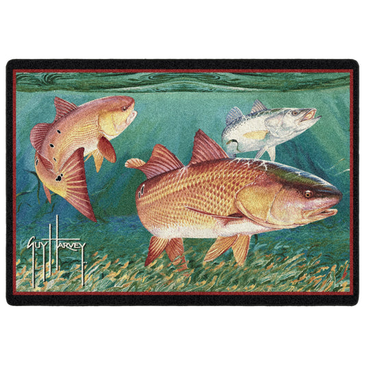 Redfish Area Rug