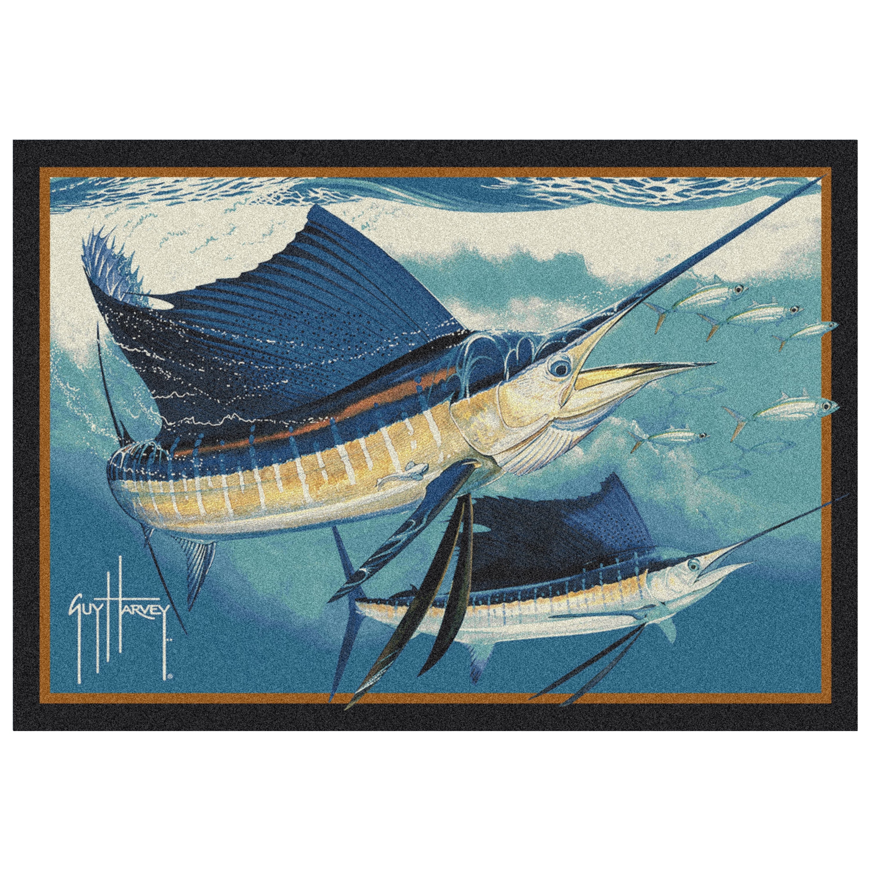 Sailfish Area Rug – Guy Harvey