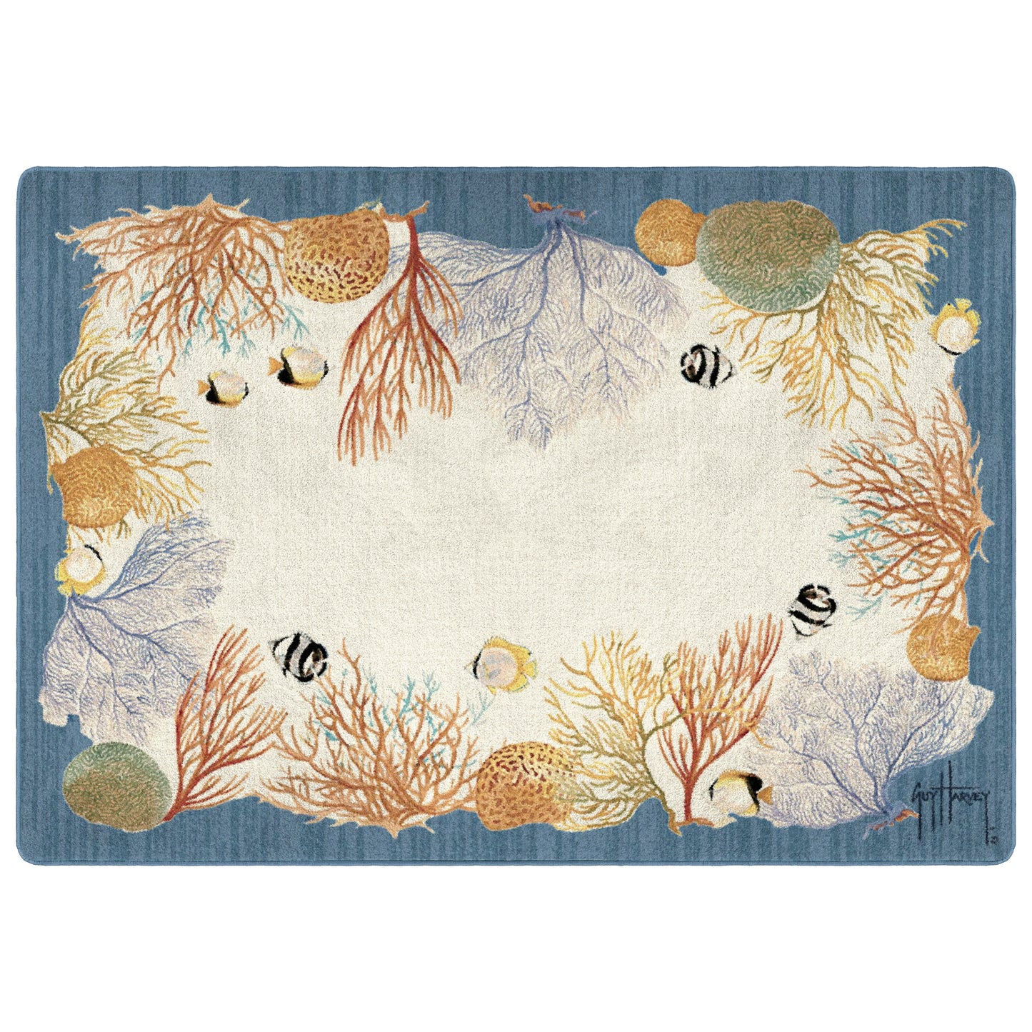 Sea Fans Area Rug