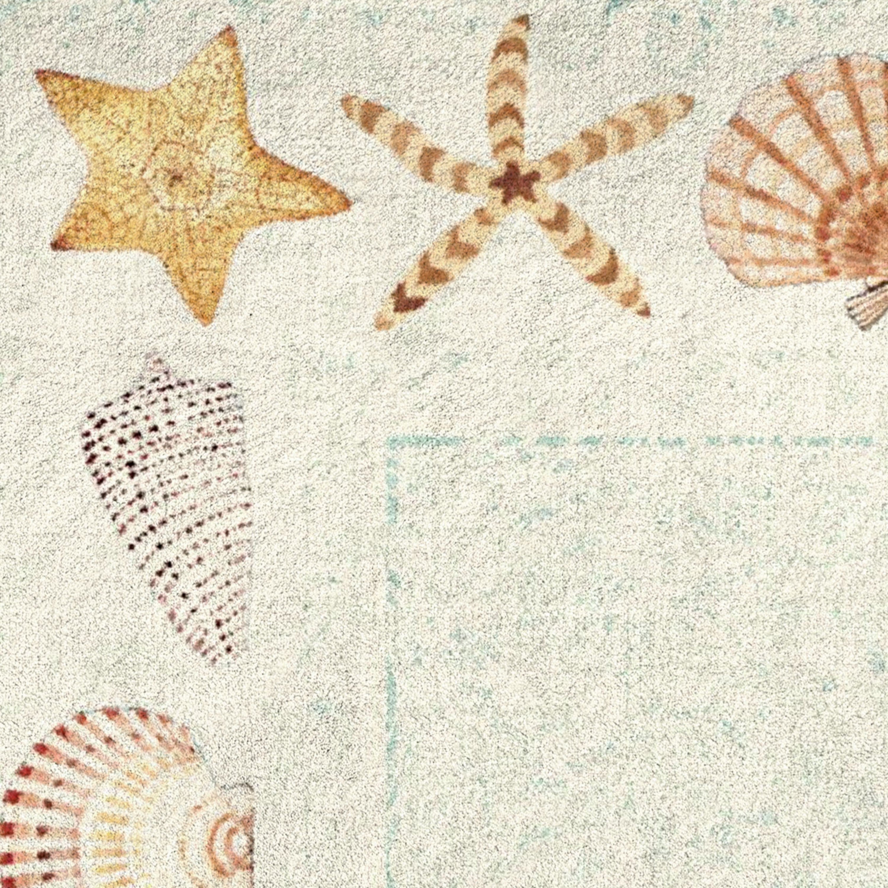 Seashell Swirl Area Rug