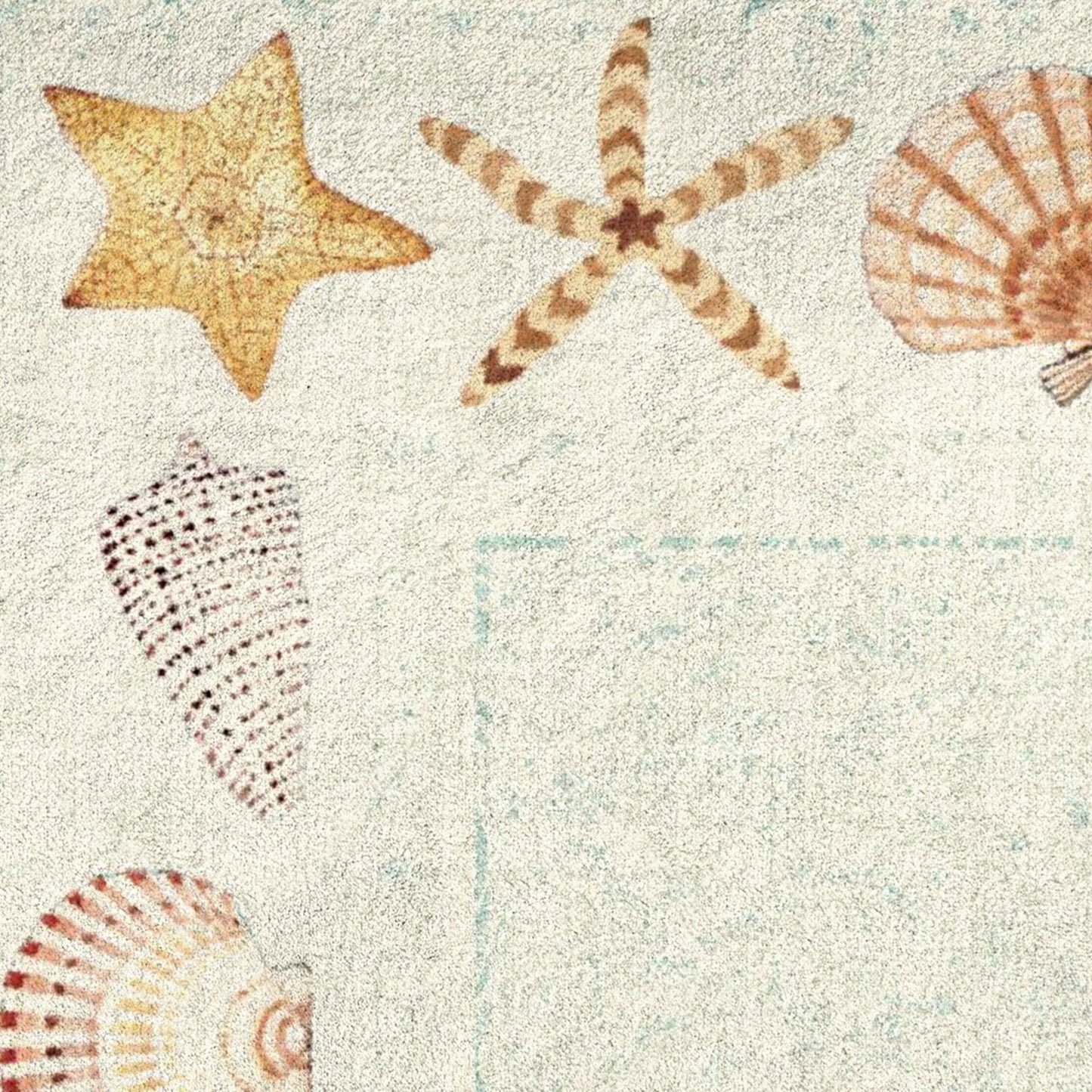 Seashell Swirl Area Rug