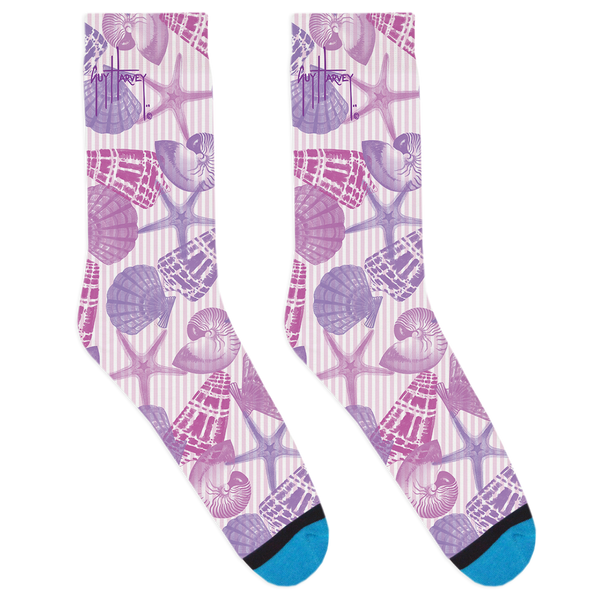 Guy Harvey Shells Socks