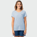 Shoreline V Neck Tee - American Floral