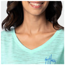 Shoreline V Neck Tee - Hello Summer