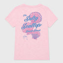 Shoreline V Neck Tee - Salty Scallop