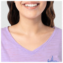 Shoreline V Neck Tee - Tropic Vibes
