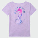 Shoreline V Neck Tee - Tropic Vibes