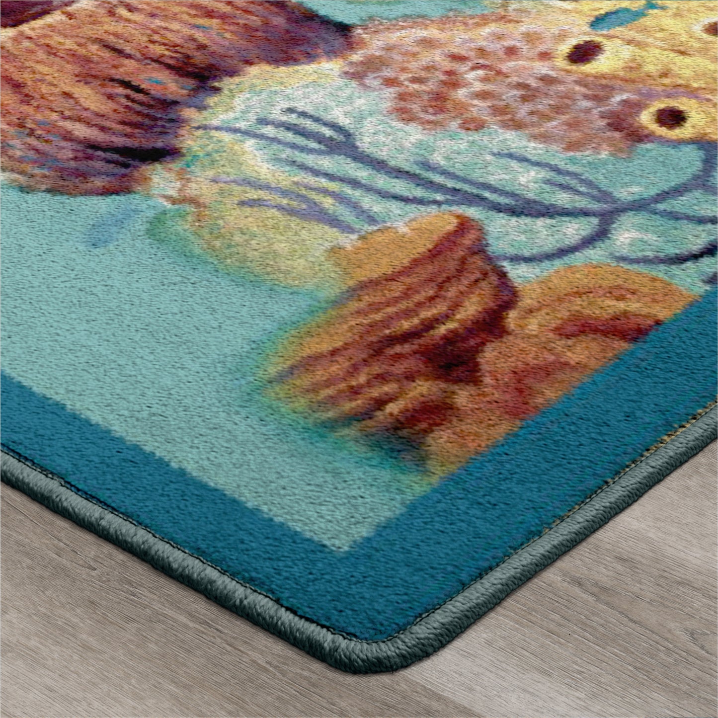 Sponge Garden Area Rug