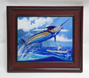 "Stormy Blue" Tile Art