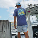 Threadcycled Tee - Sketchy Blue