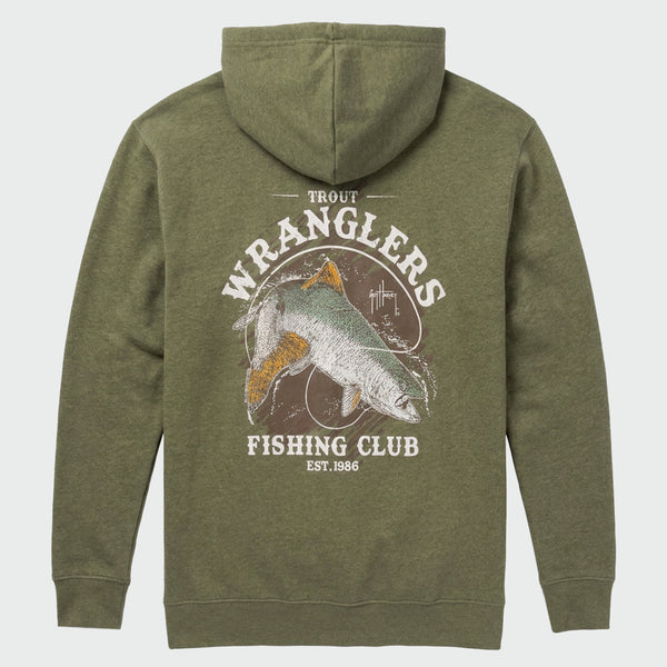 Tradewinds Fleece Hoodie - Trout Wranglers – Guy Harvey