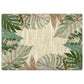 Tropical Leaves Area Rug